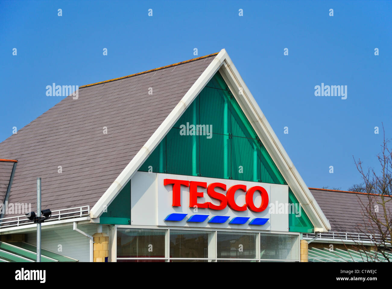 Tesco Supermarket. Lodge Quarry, Lancaster Road, Carnforth, Lancashire