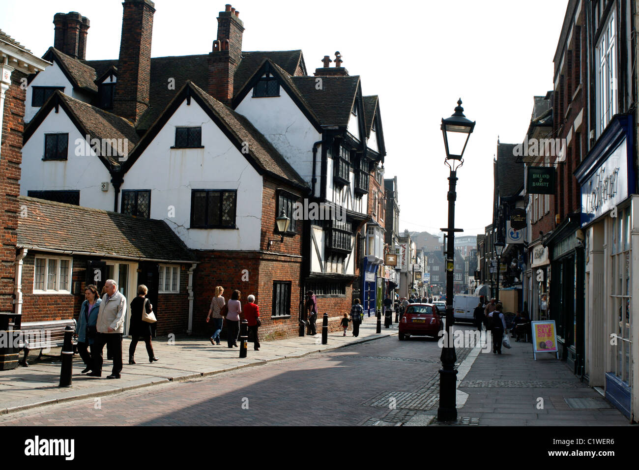 town of rochester kent 2011 Stock Photo Alamy