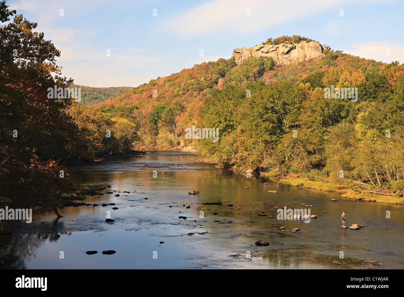 Mountain At The Riverside Sugar Loaf Mountain Little Red River Stock Photo Alamy Mountain At The Riverside Sugar Loaf Mountain Little Red River Stock Photo Alamy