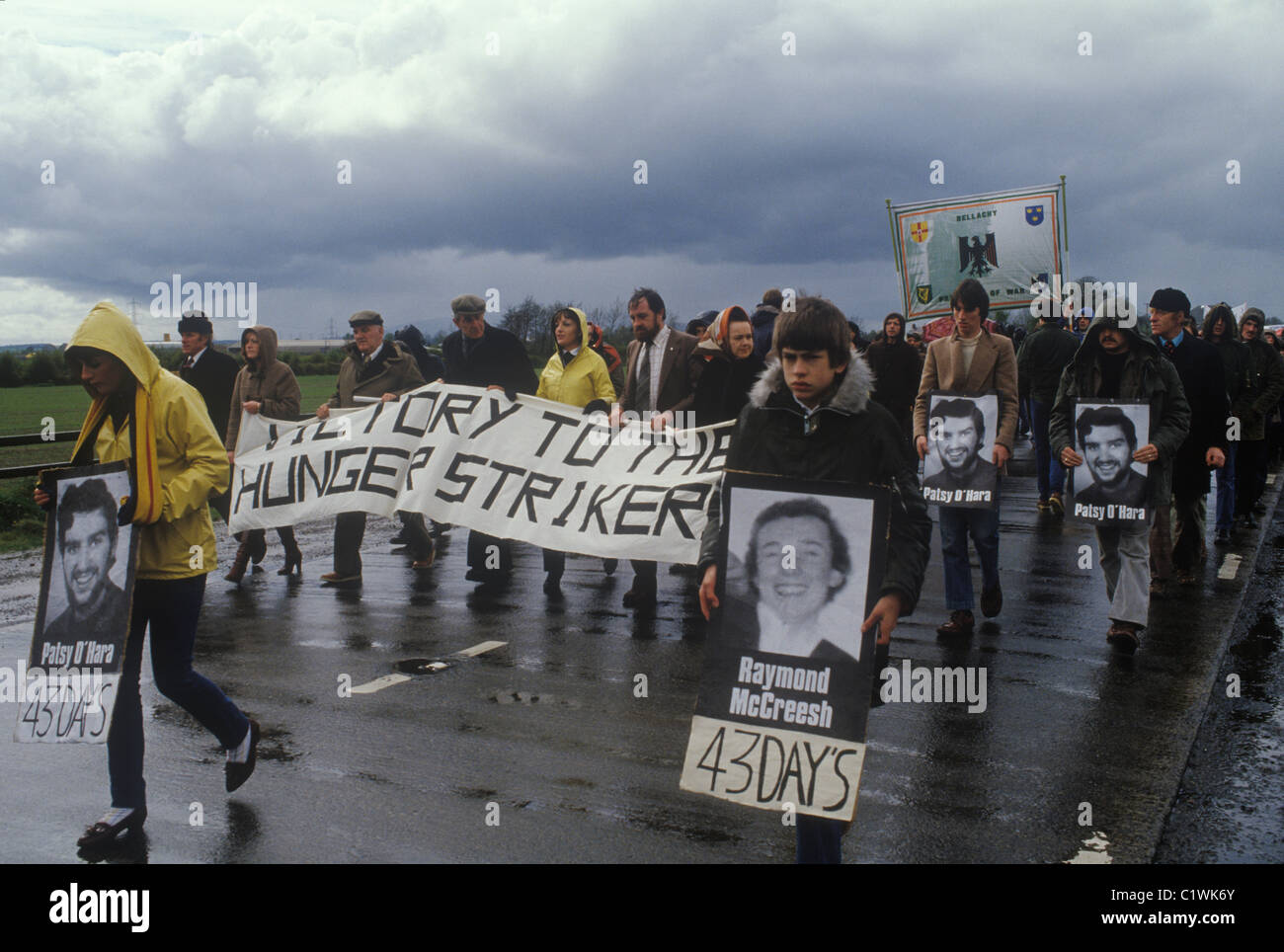 The Troubles 1980s Toome, Toomebridge County Antrim, Northern Ireland