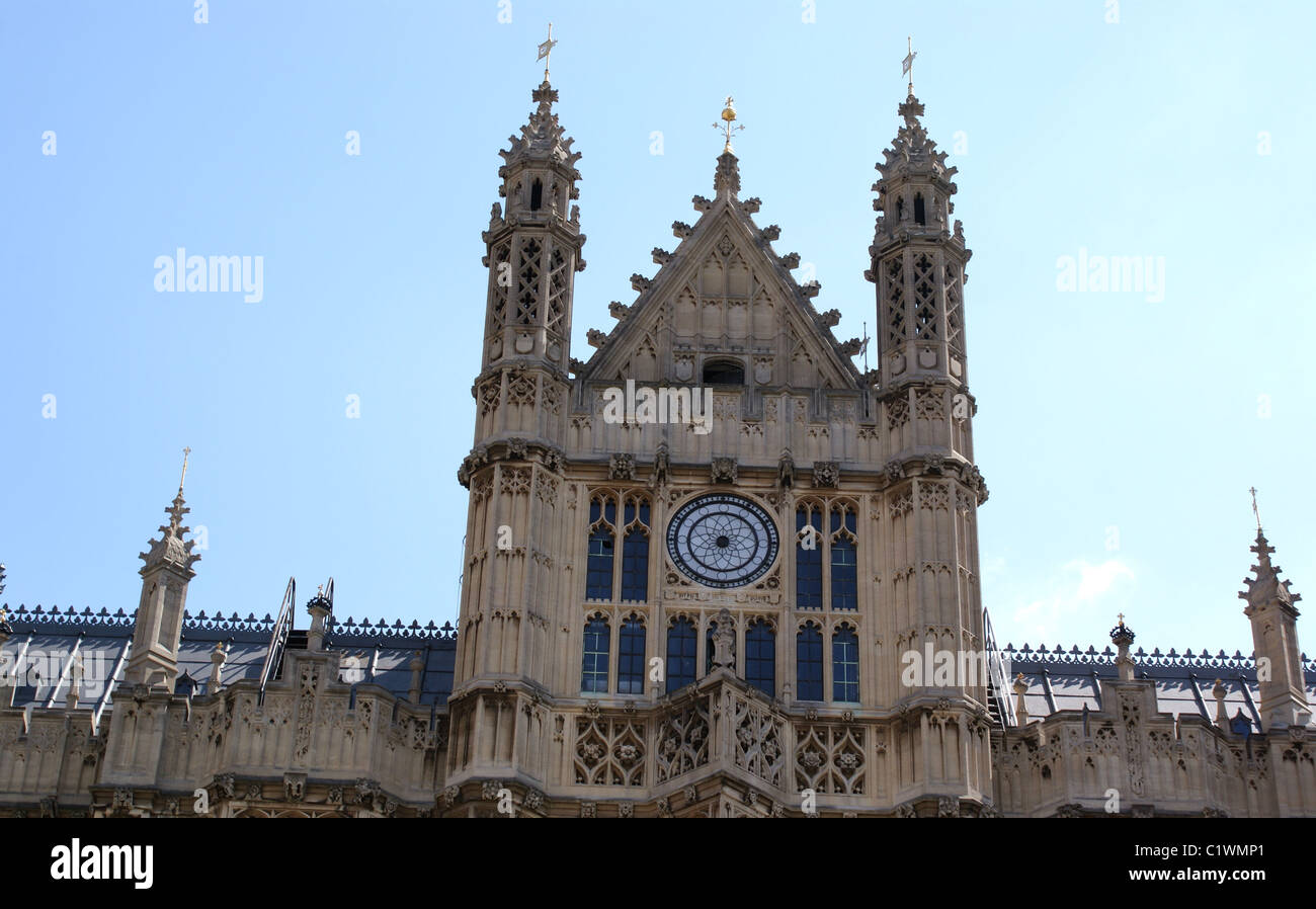 british houses of parliament in London Stock Photo