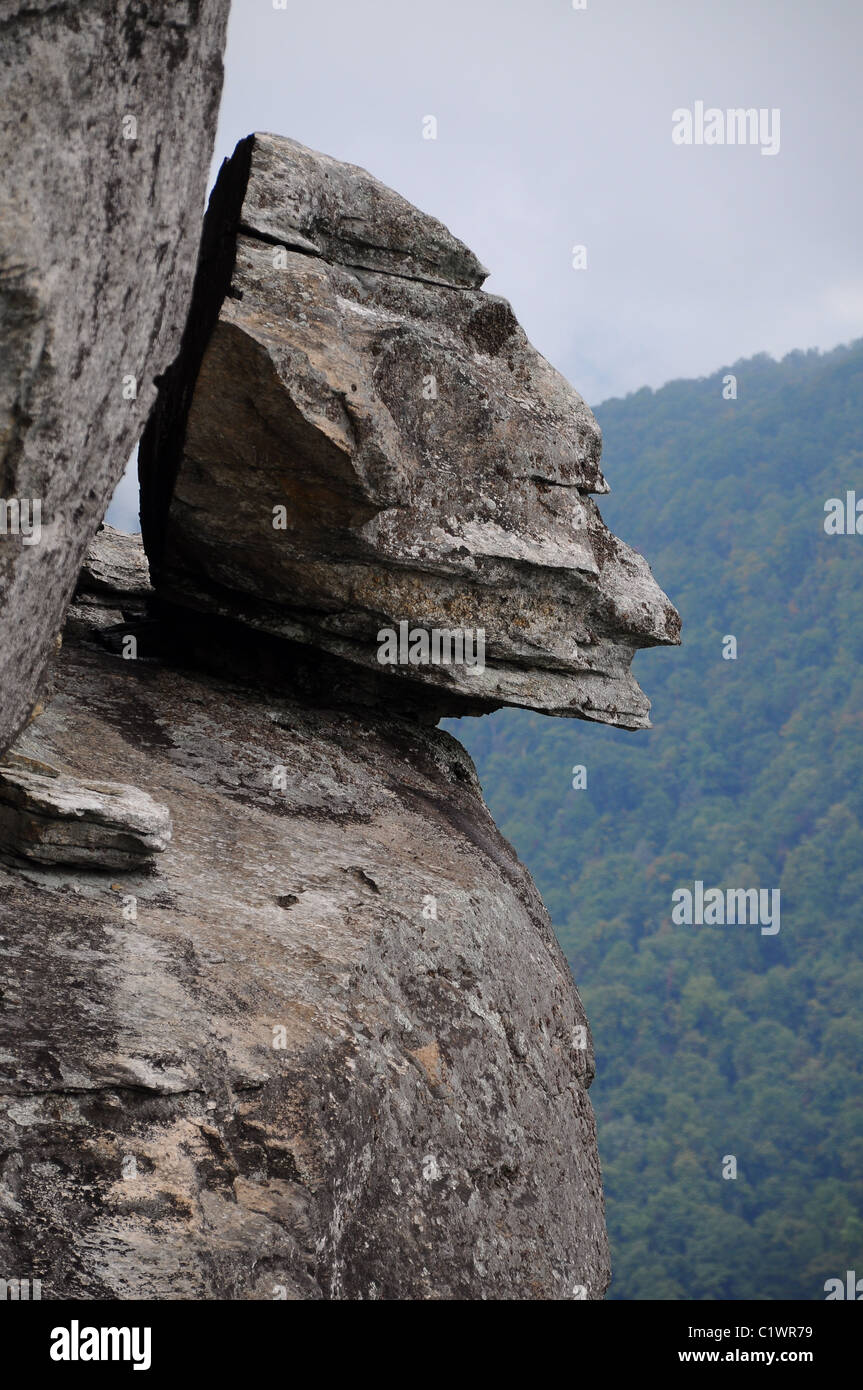North carolina chimney rock state park hi-res stock photography and ...