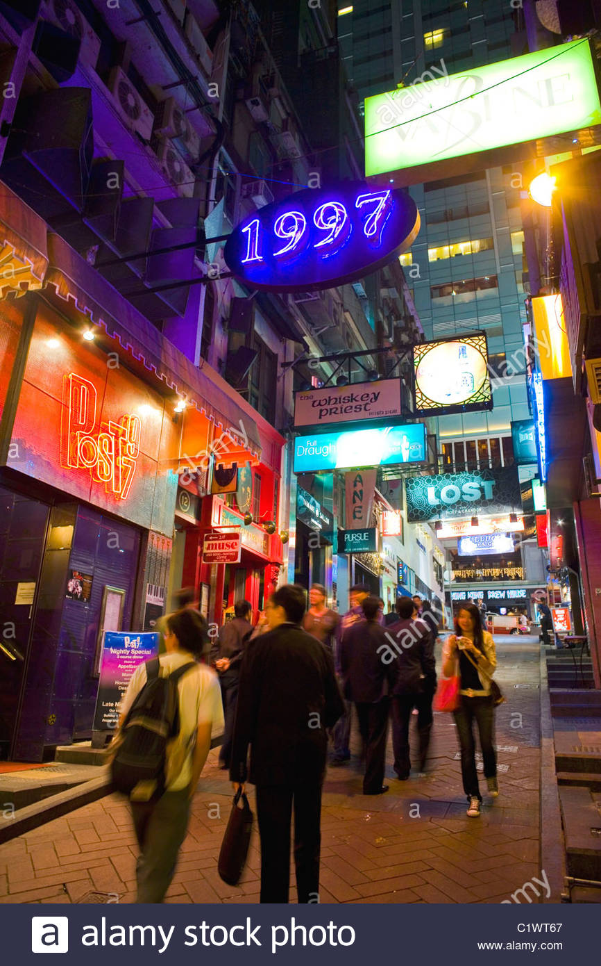 Lan Kwai Fong Stock Photos & Lan Kwai Fong Stock Images Alamy