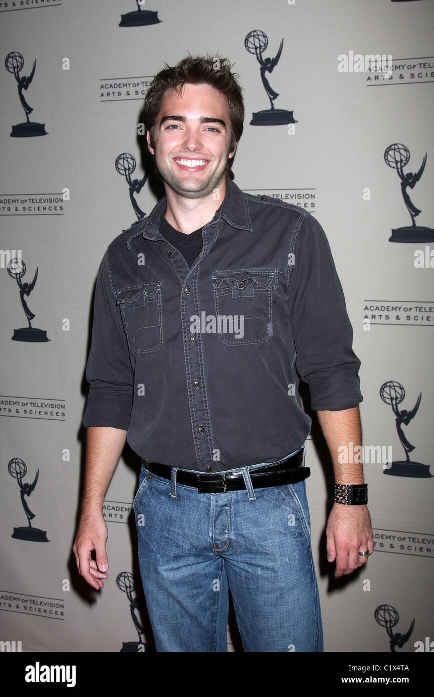 Drew Tyler Bell The Daytime Emmy Nominees Reception held at the Television Academy - Arrivals Hollywood, California - 27.08.09 Stock Photo