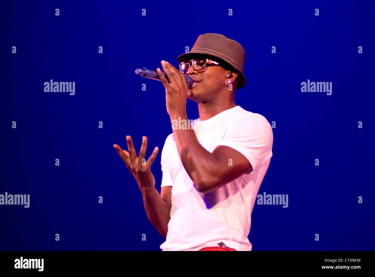 Ne Yo Performance Ne-Yo performs during rehearsals for The 11th Annual Macy's Glamorama ...