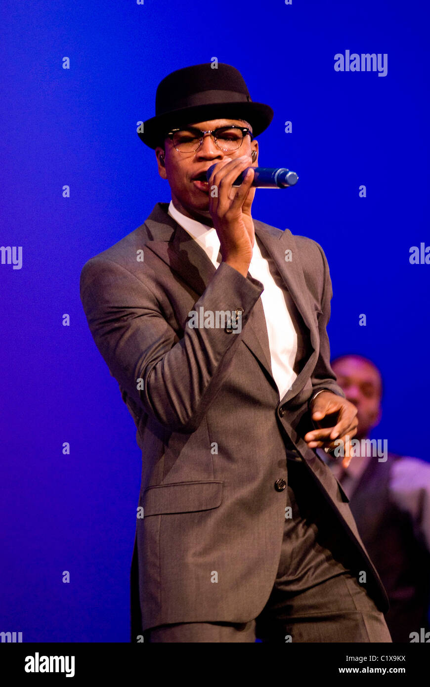 Ne Yo Performance Ne-Yo performs during rehearsals for The 11th Annual Macy's Glamorama ...