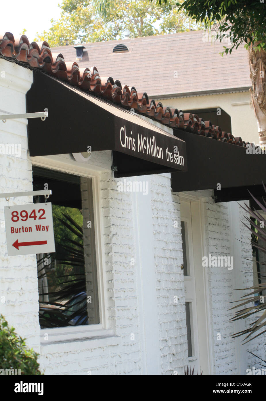 General View of Chris McMillan hair salon in Beverly Hills Los Angeles,  California, USA - 22.08.09 Stock Photo - Alamy