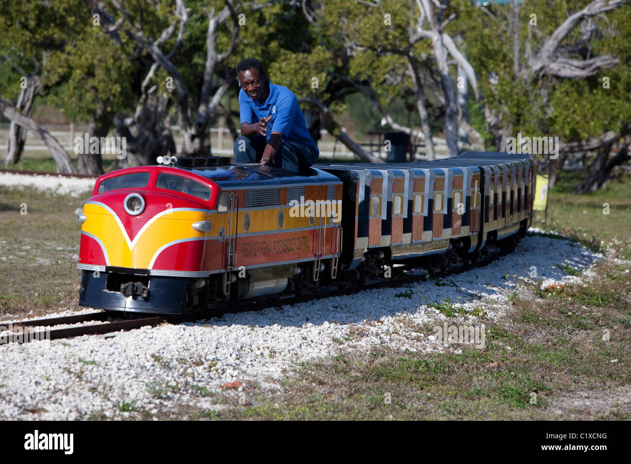 Miniature train hi-res stock photography and images - Alamy