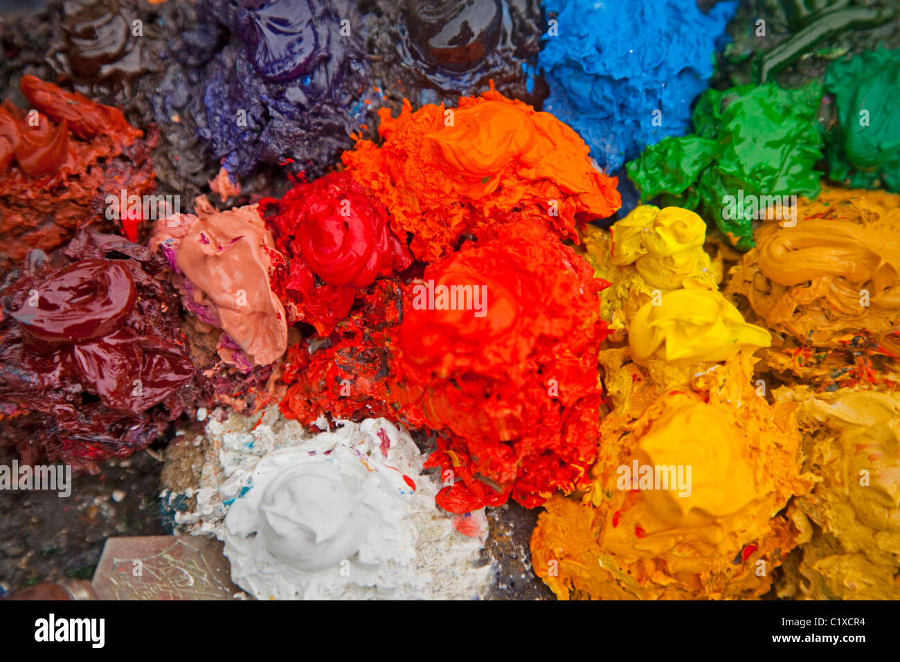 Globs paint hires stock photography and images Alamy