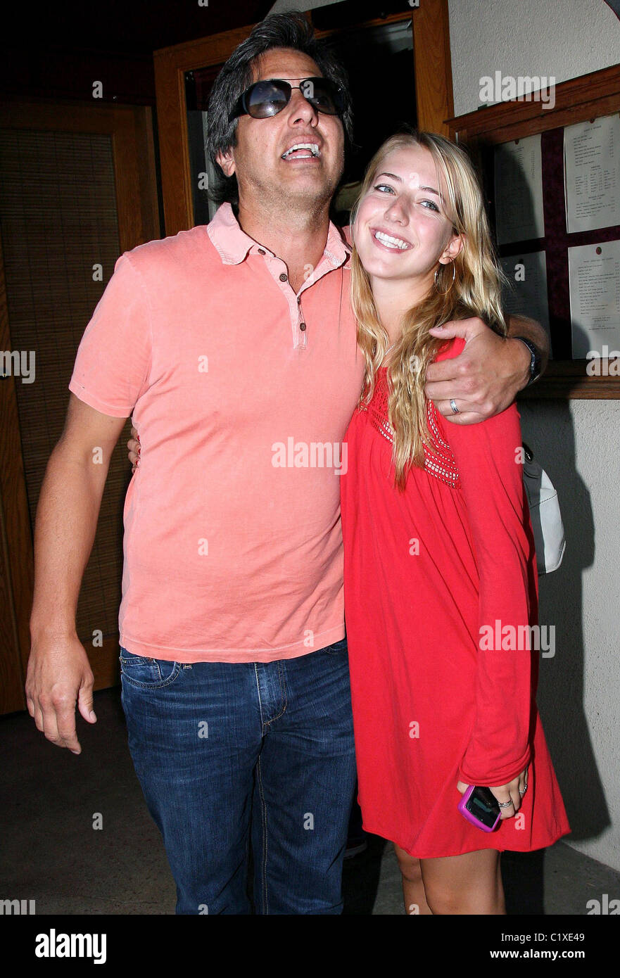 Ray Ramono leaves Nobu restaurant with his family Los Angeles