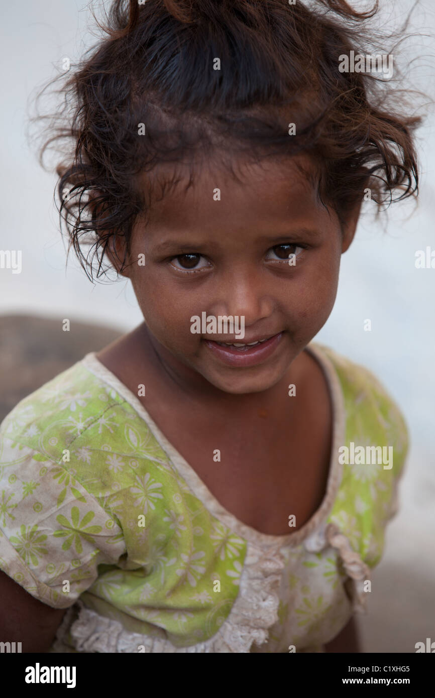 girl in Andhra Pradesh South India Stock Photo - Alamy