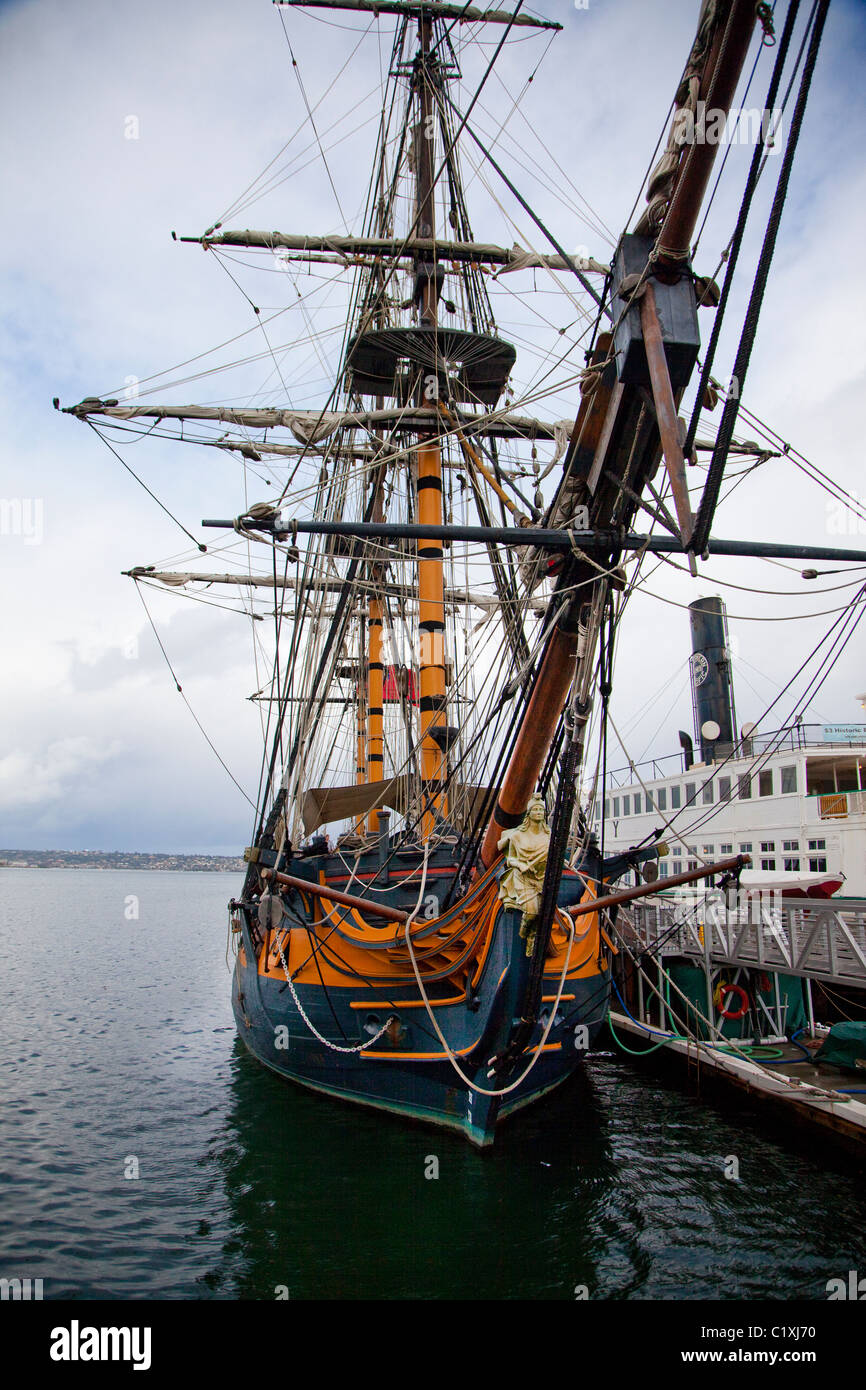 The Maritime Museum of San Diego. a Historic Iron Bark `Star of India