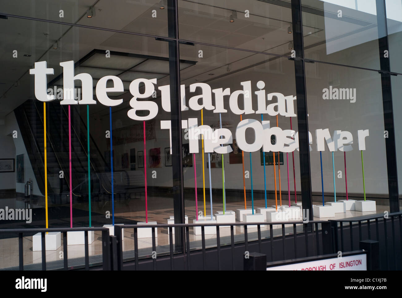 Guardian Observer Guardian Observer Building, London Stock Photo - Alamy
