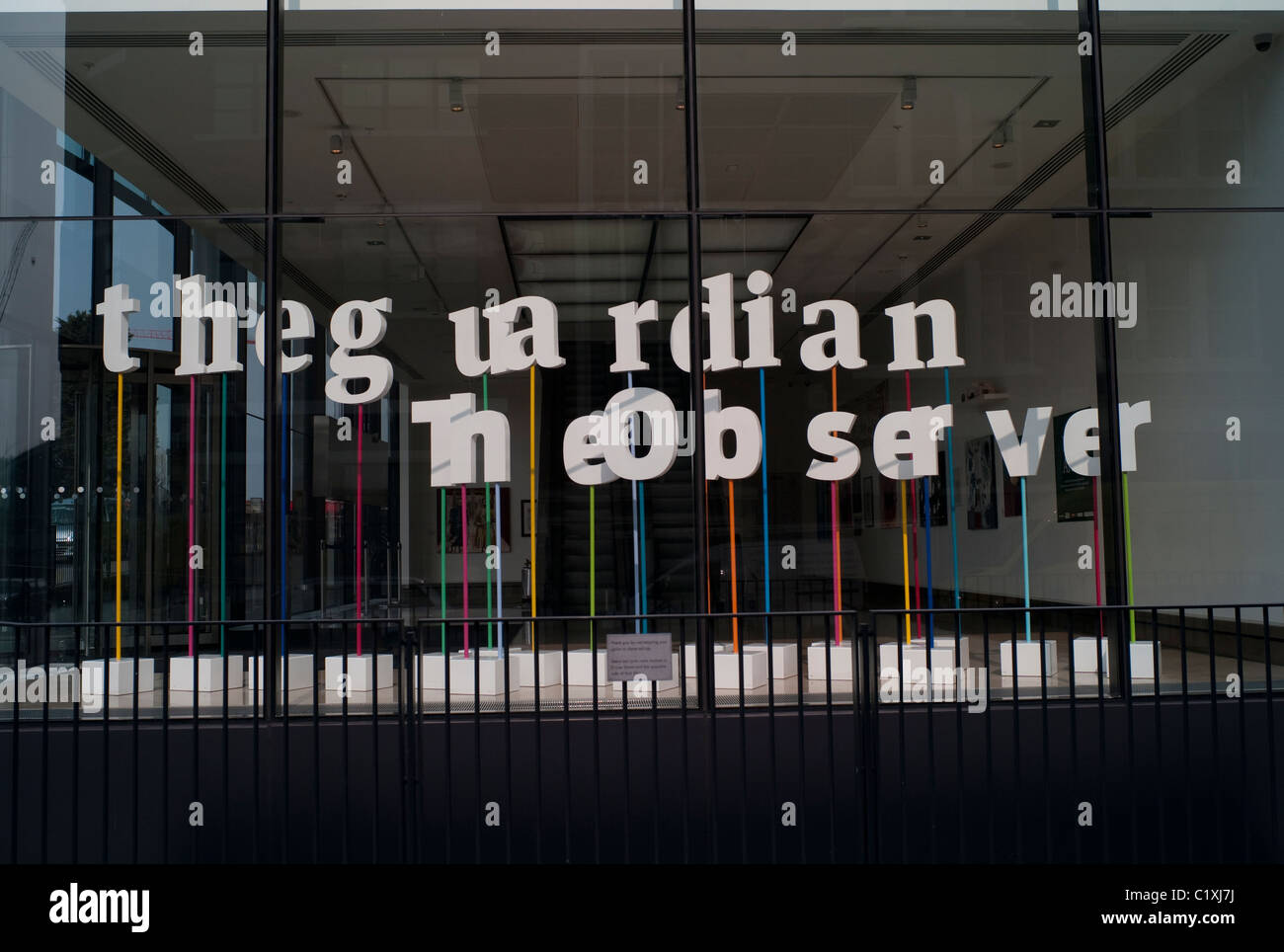 Guardian Observer Guardian Observer Building, London Stock Photo - Alamy