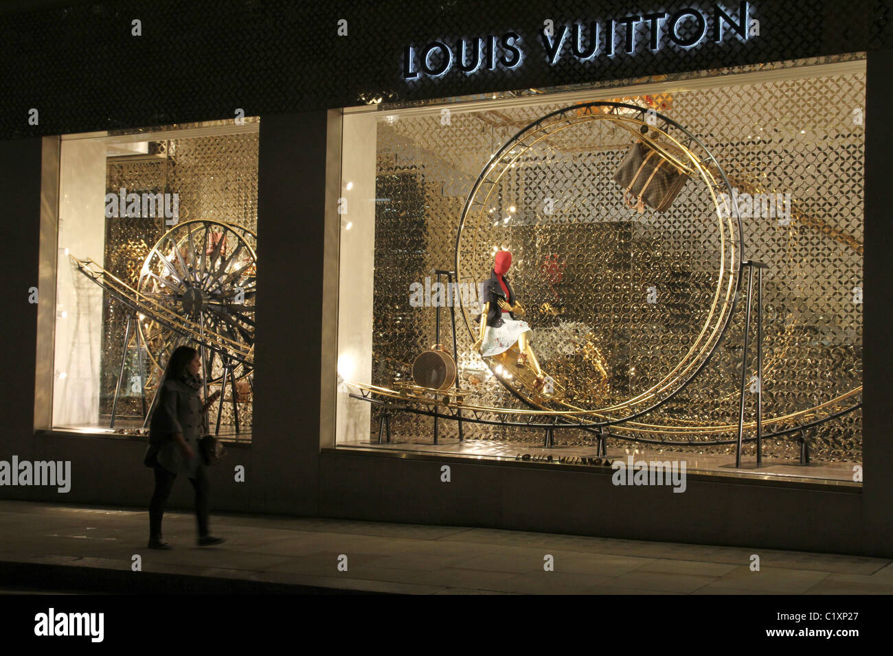 Louis Vuitton Luxury Shop in New Bond Street London United Kingdom  Editorial Image  Image of capucines company 193407140