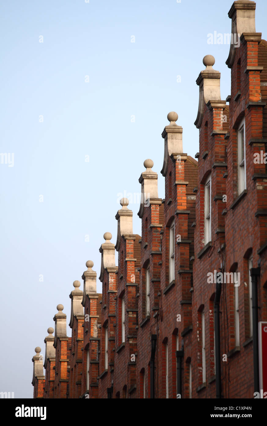 attached buildings in bricklane london Stock Photo Alamy