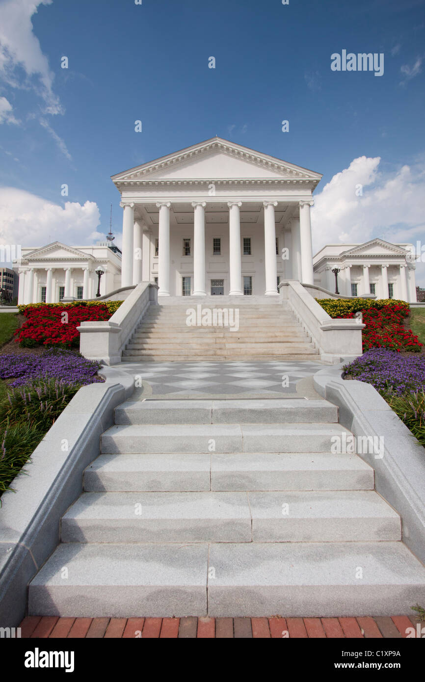 Virginia State Capitol Building, Richmond Stock Photo