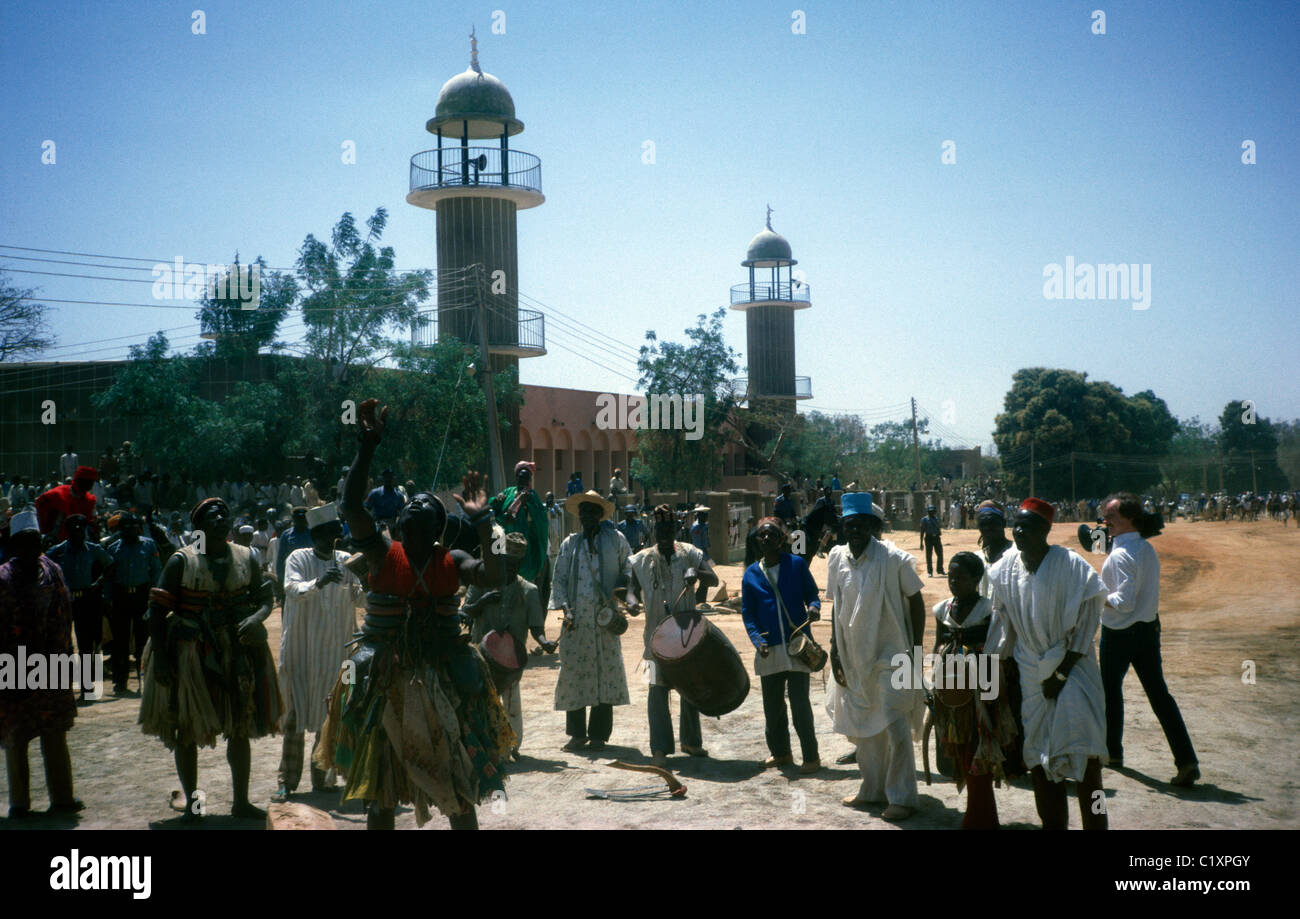 Kano Nigeria Palace Of Emir Of Kano At Dawn Stock Photo