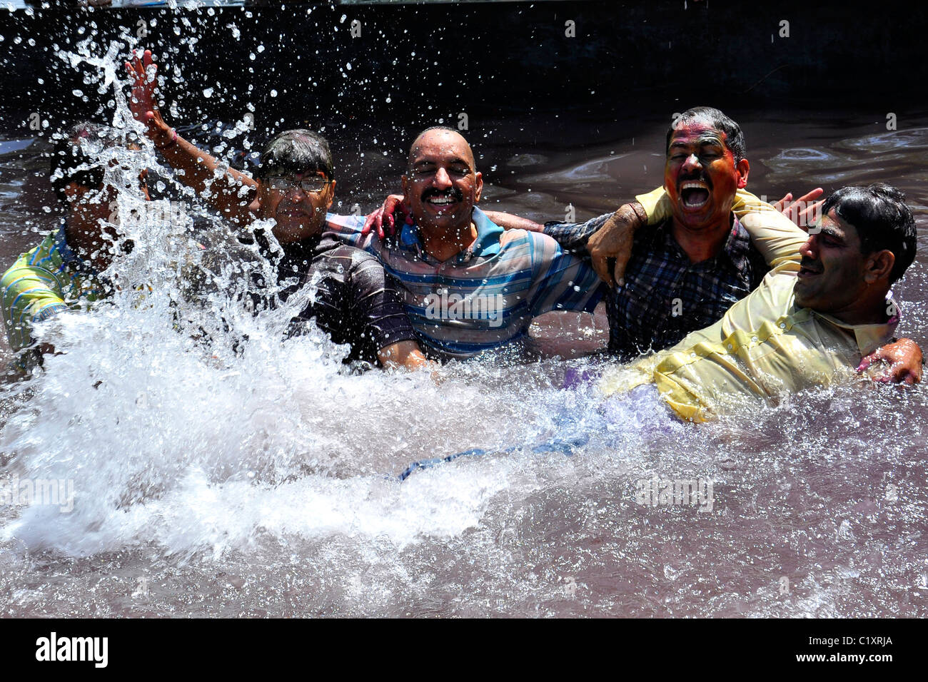 holi water india