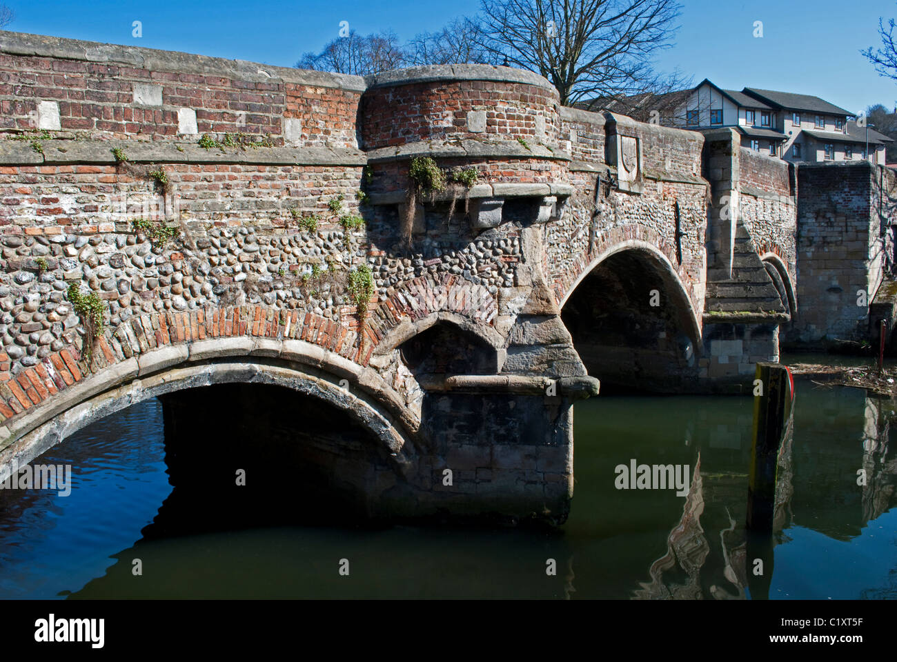 Bridge, Norwich Stock Photo Alamy