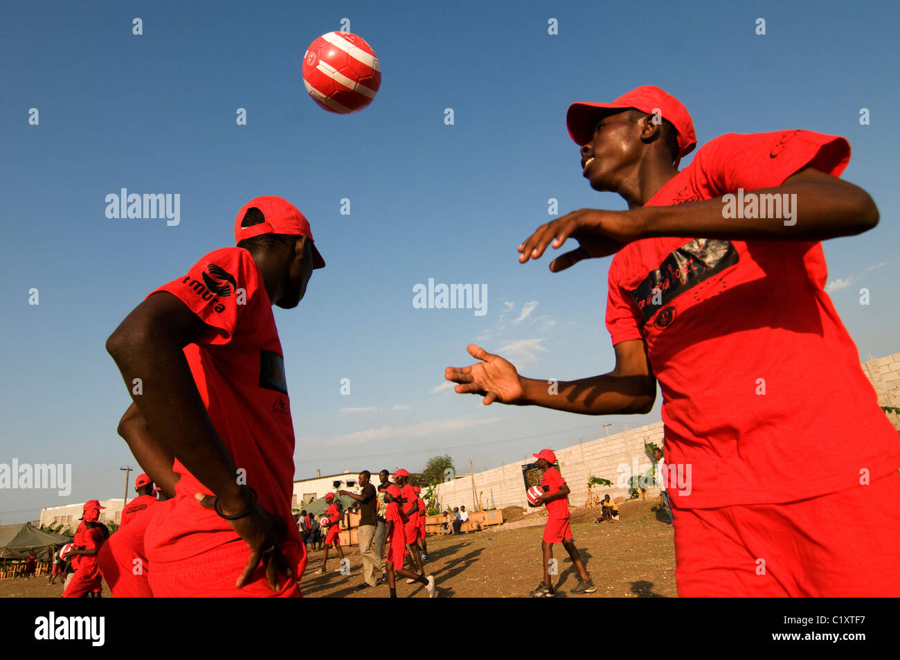 Haitian children play hi-res stock photography and images - Alamy