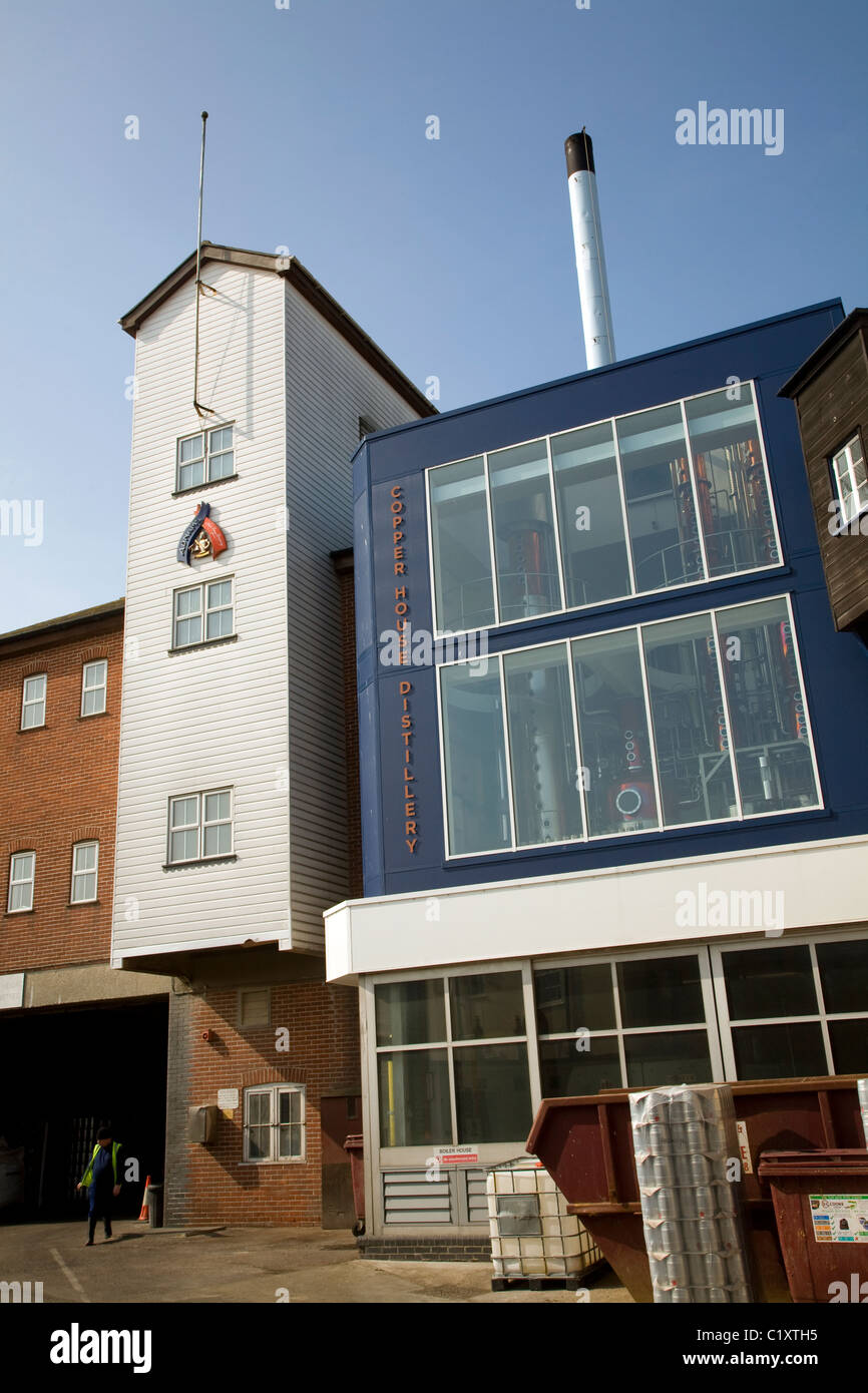 Copper House distillery Adnams brewery Southwold Suffolk Stock Photo