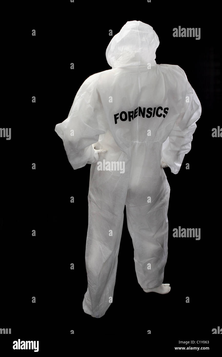 White forensic uniform hi-res stock photography and images - Page 2 - Alamy