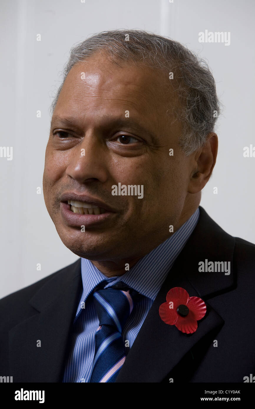 Dr.Patrick Sookhdeo, International Director of Barnabas Fund Stock Photo