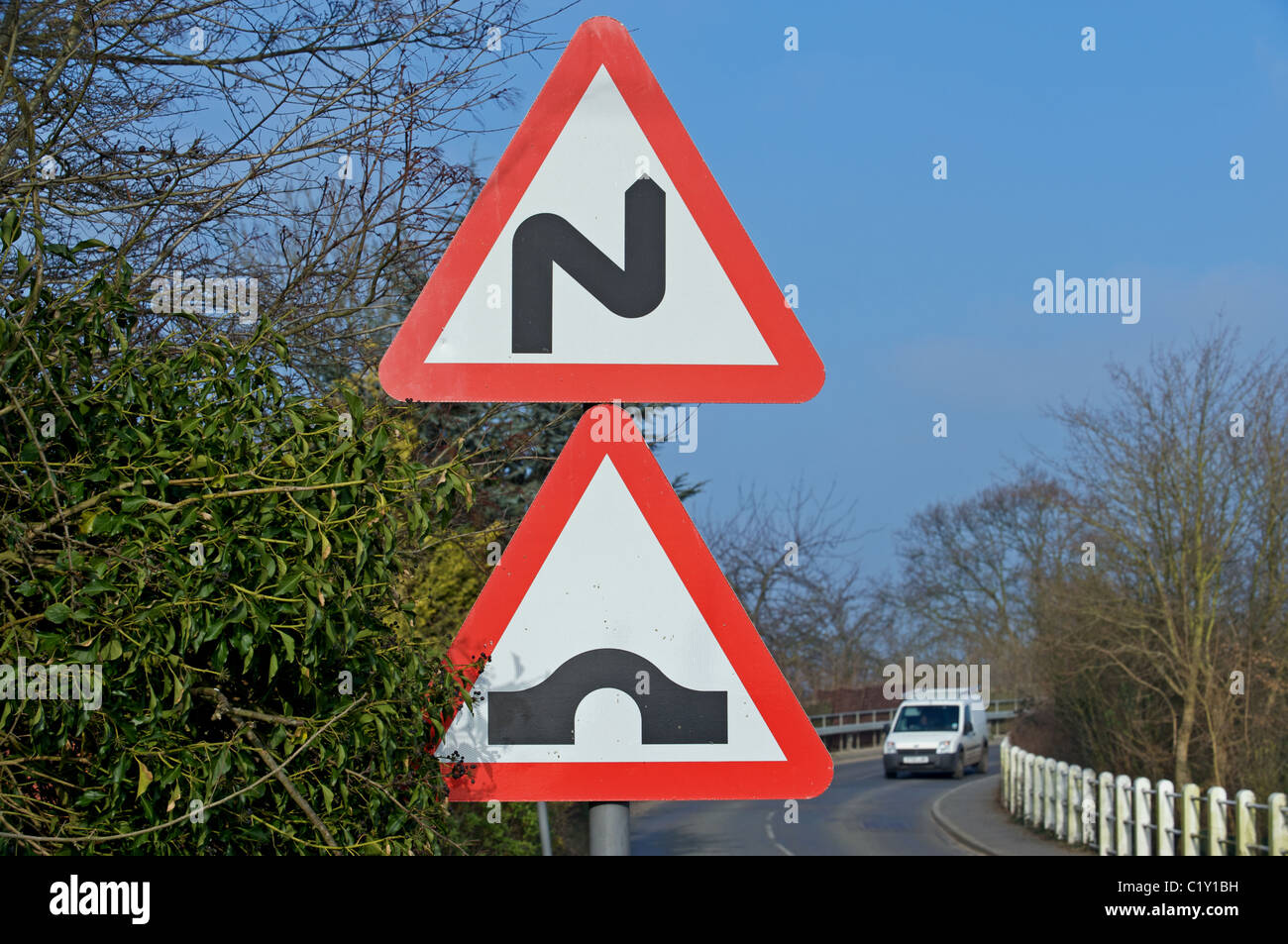 British road signs Stock Photo - Alamy