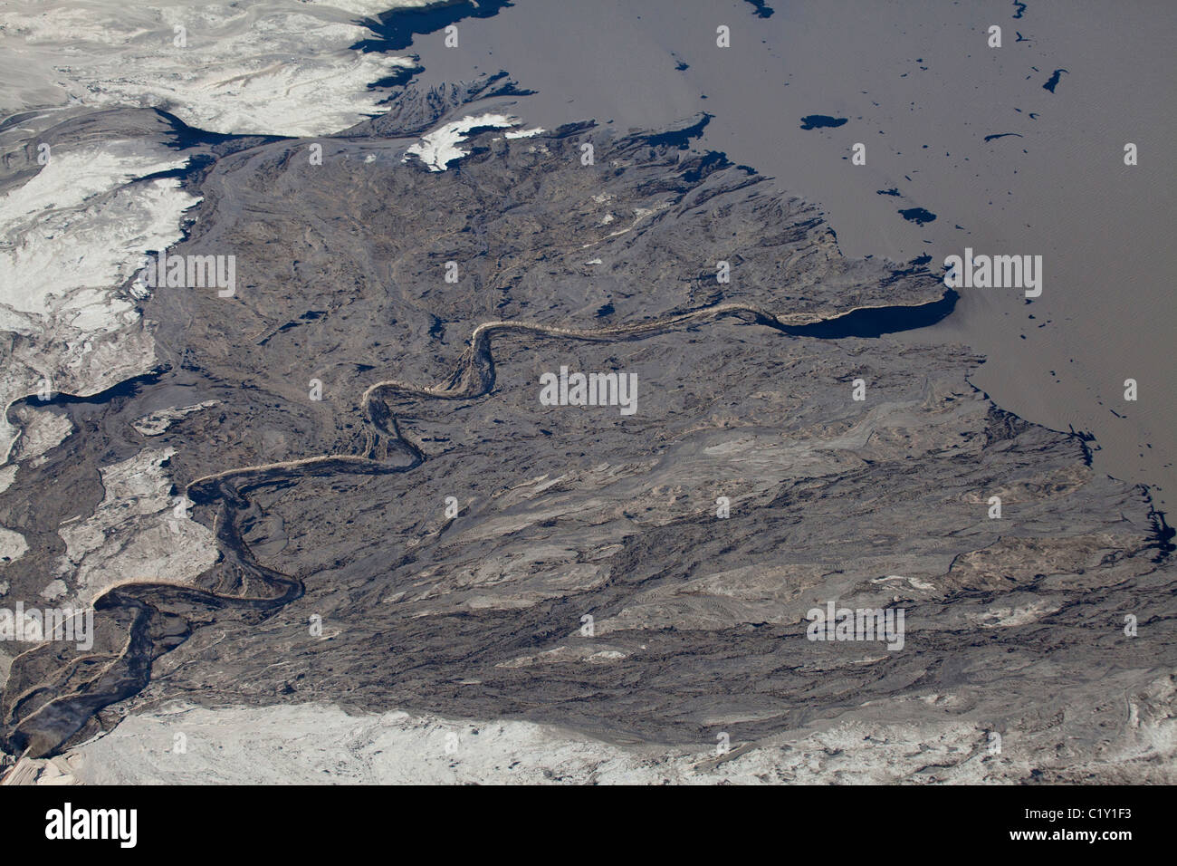 Athabasca Oil Sands in Fort McMurray, Canada is the worlds largest ...