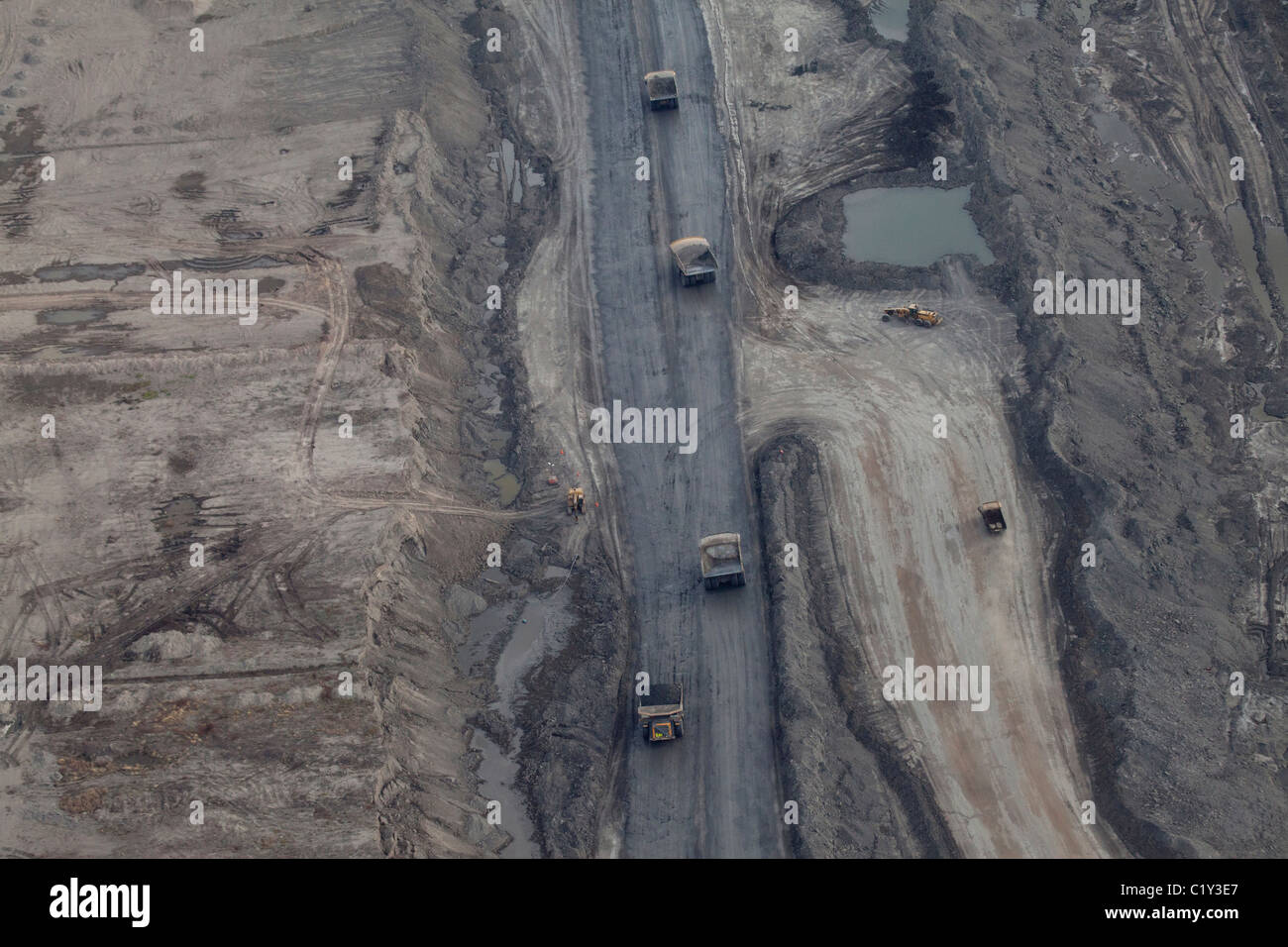 Athabasca Oil Sands in Fort McMurray, Canada is the worlds largest ...