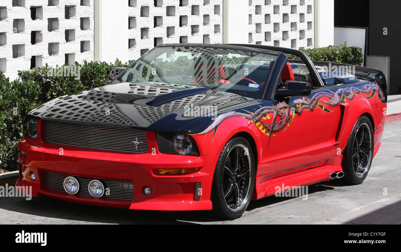 Sylvester Stallone's customised car Los Angeles, California - 05.09.09 ...