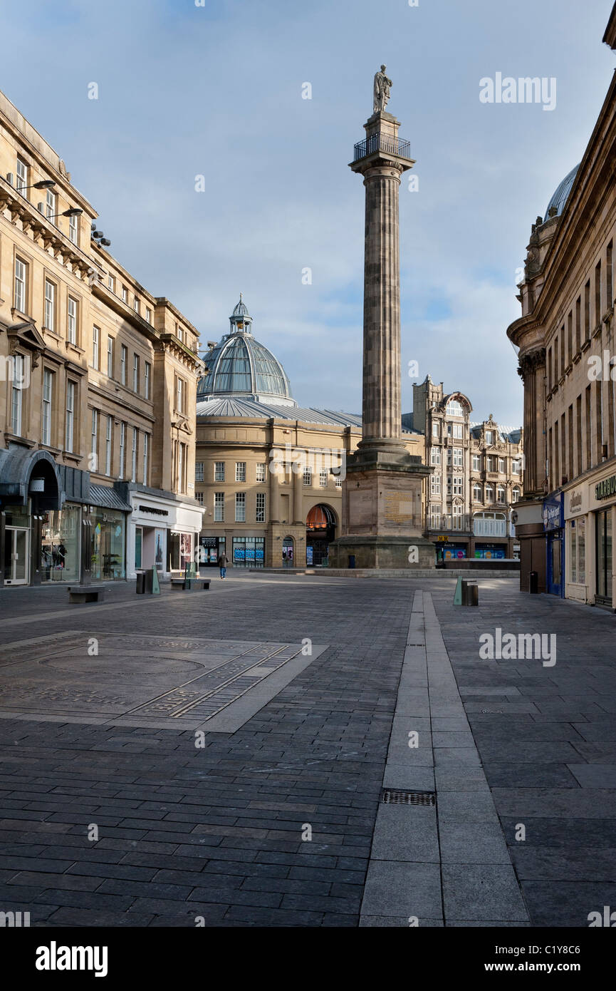 Grainger Street, Newcastle upon Tyne Stock Photo Alamy