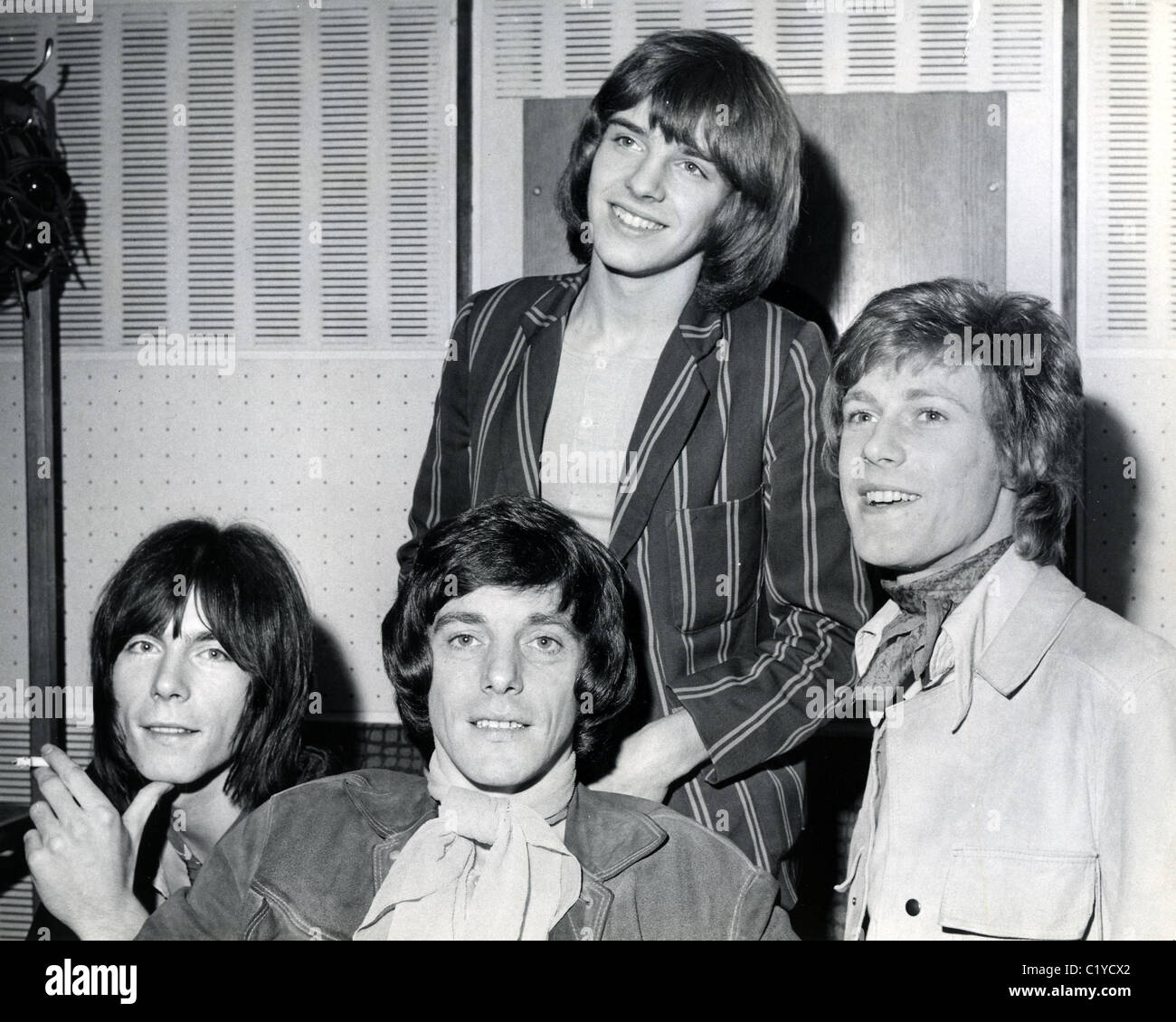 THE HERD UK Pop Group In November 1967 Clockwise From Top Peter 