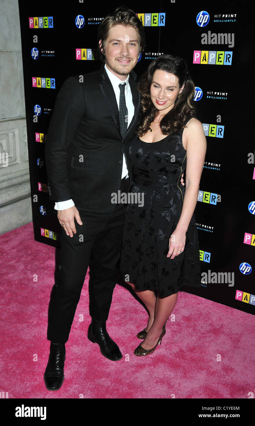 Taylor Hanson and Natalie Anne Bryant, Paper Magazine's 25th