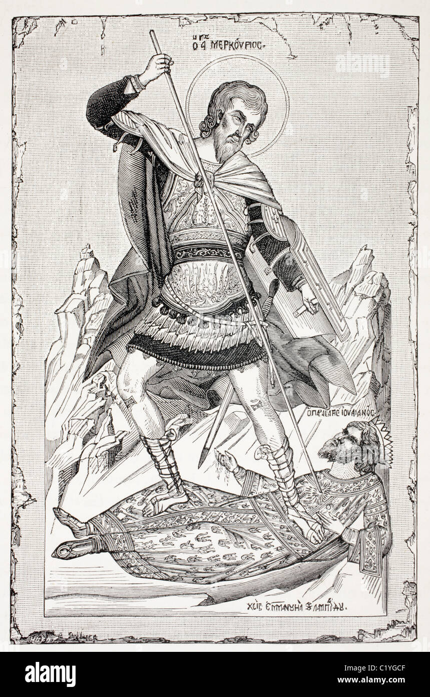 Saint mercurius kills julian hires stock photography and images Alamy