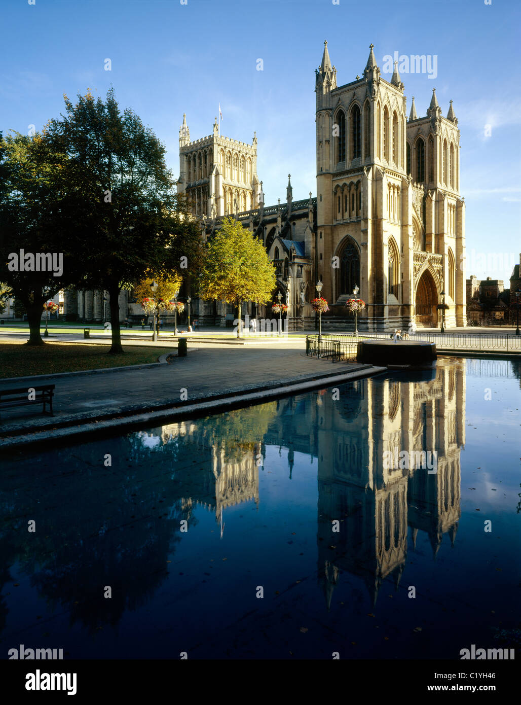 Bristol Cathedral, College Green England Stock Photo