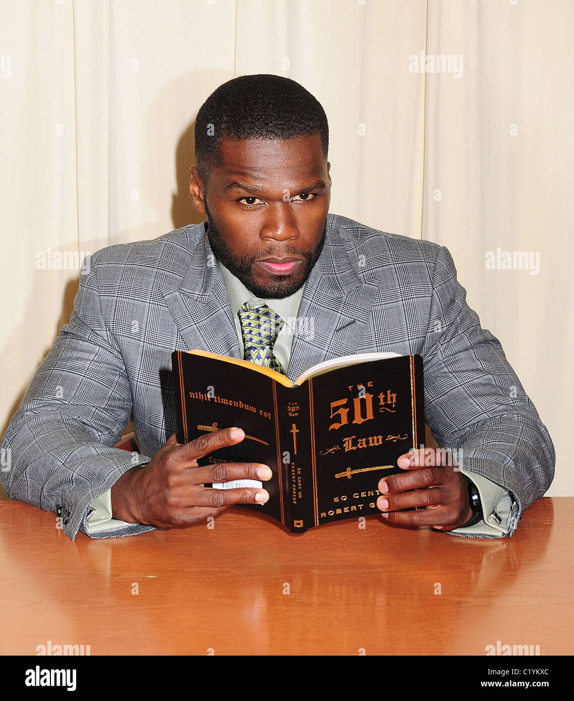 50 Cent aka Curtis Jackson signs copies of his new book 'The 50th Law' at Barnes and Noble New 50 Cent aka Curtis Jackson signs copies of his new book 'The 50th Law' at Barnes and Noble New