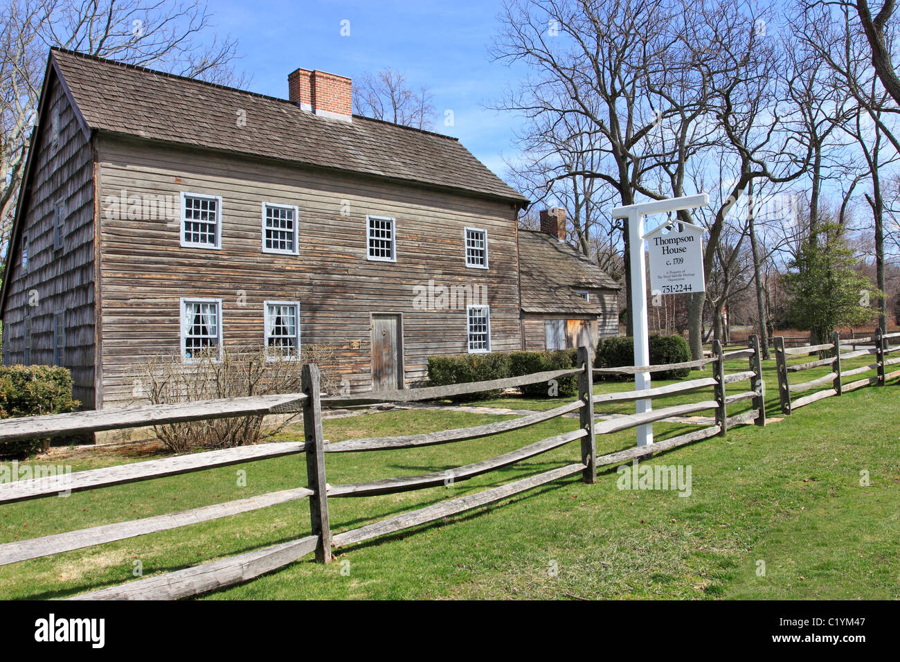 Thompson House, a historic structure in the Three Villages region of