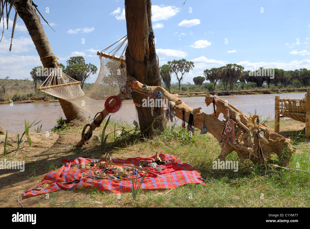 Recreation Area At Samburu River In Elephant Bedroom Tended