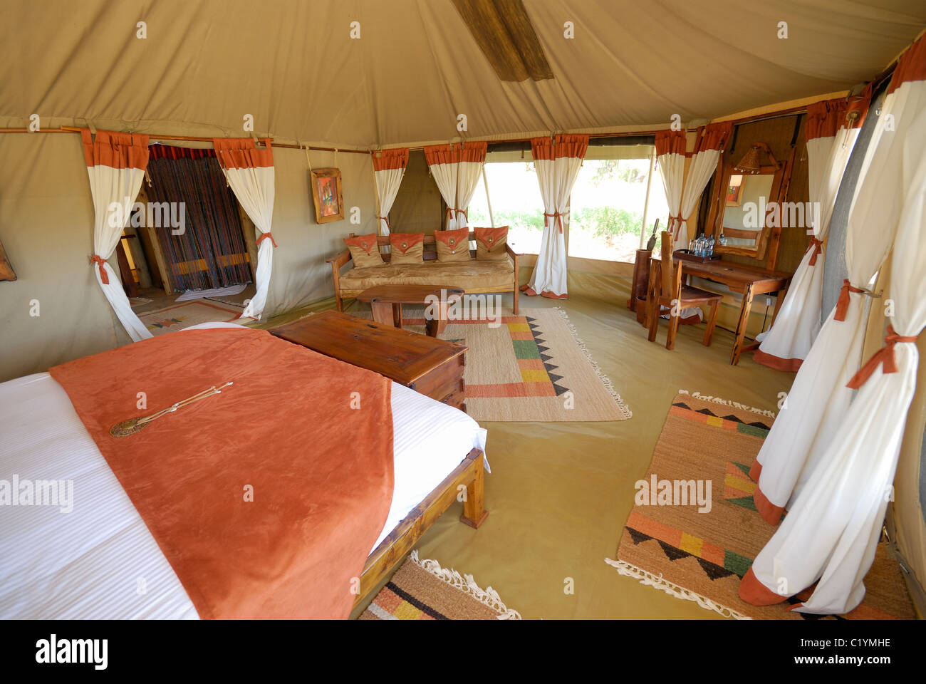 Sleeping Room In Elephant Bedroom Tended Camp Samburu