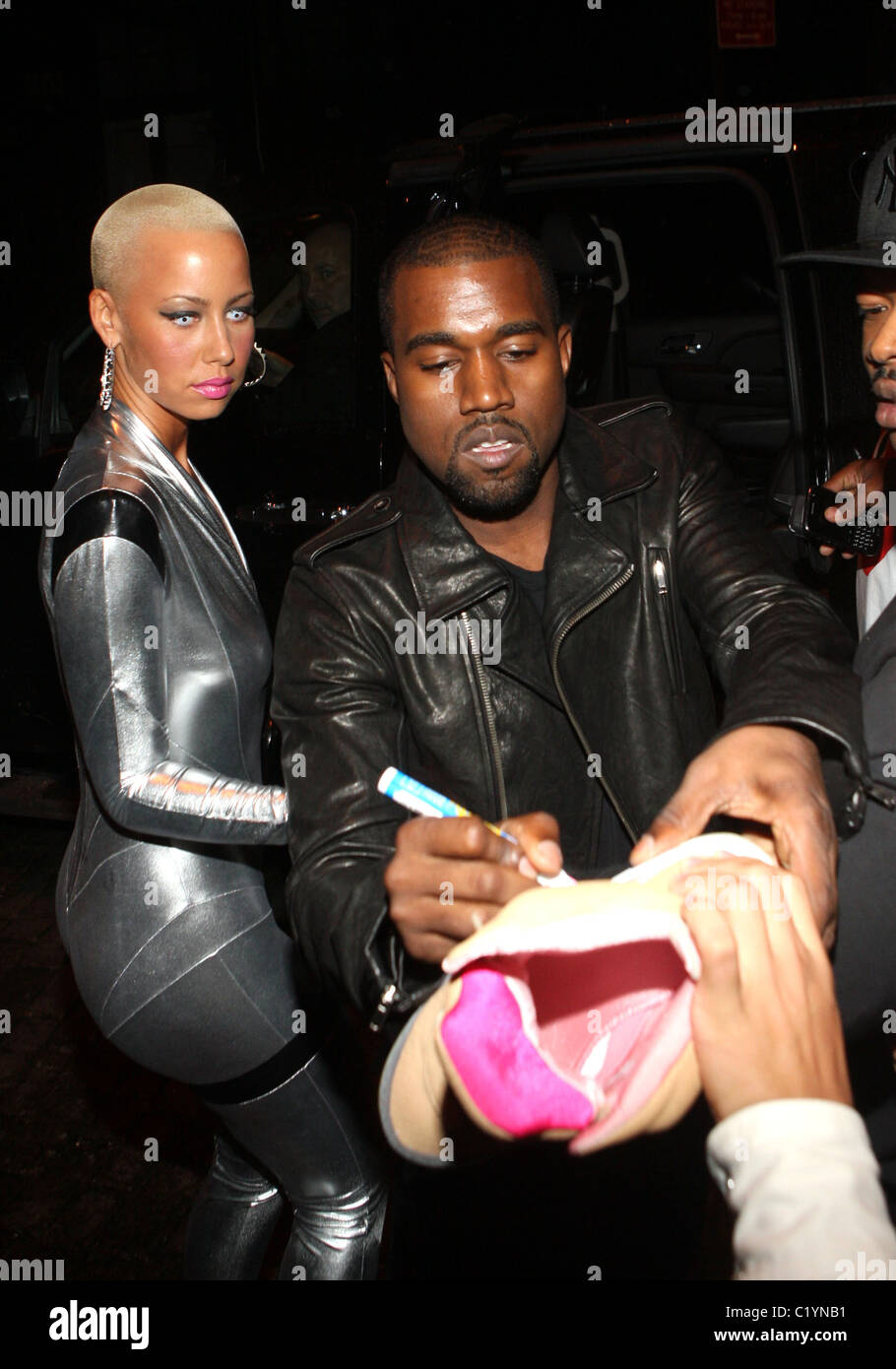 Kanye West & Amber Rose: Fur Coat Couple: Photo 2410616, Amber Rose, Kanye  West Photos