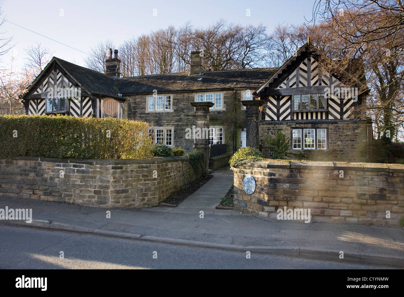 Hopton Hall a grade 2 listed Tudor Manor House at Upper Hopton