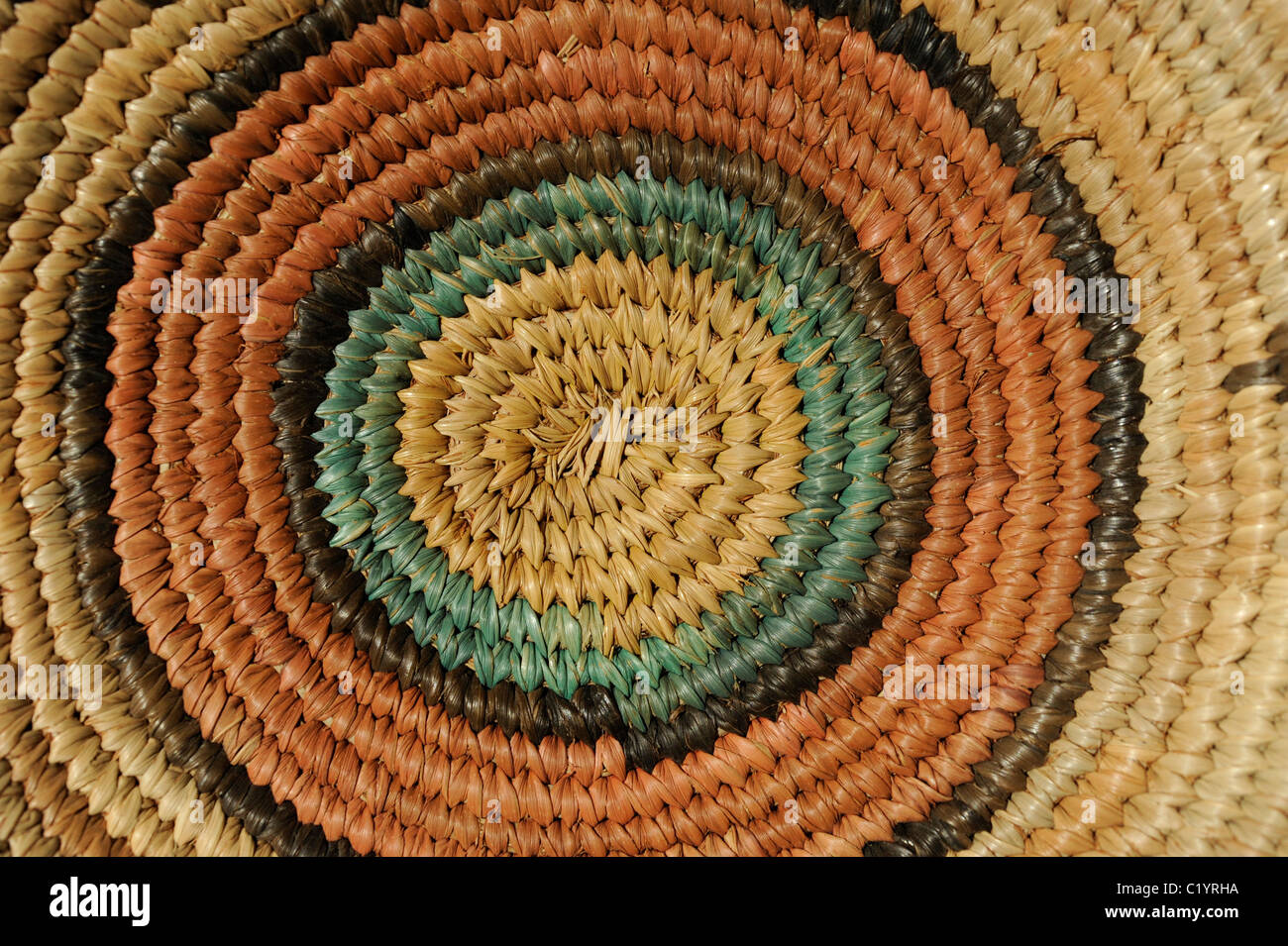 Ugandan woven straw baskets, Uganda, Africa Stock Photo Alamy