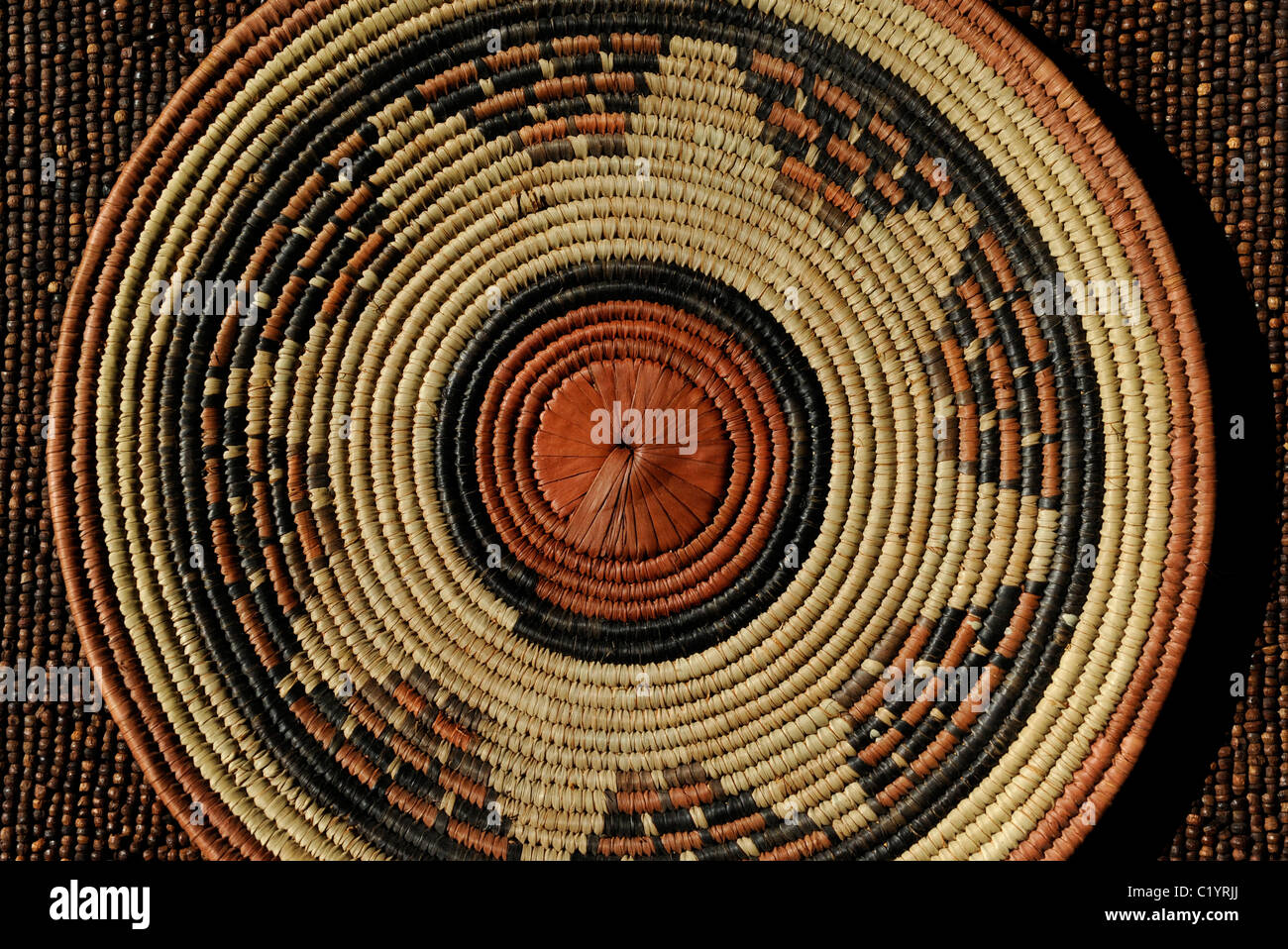 Ugandan woven straw baskets, Uganda, Africa Stock Photo Alamy