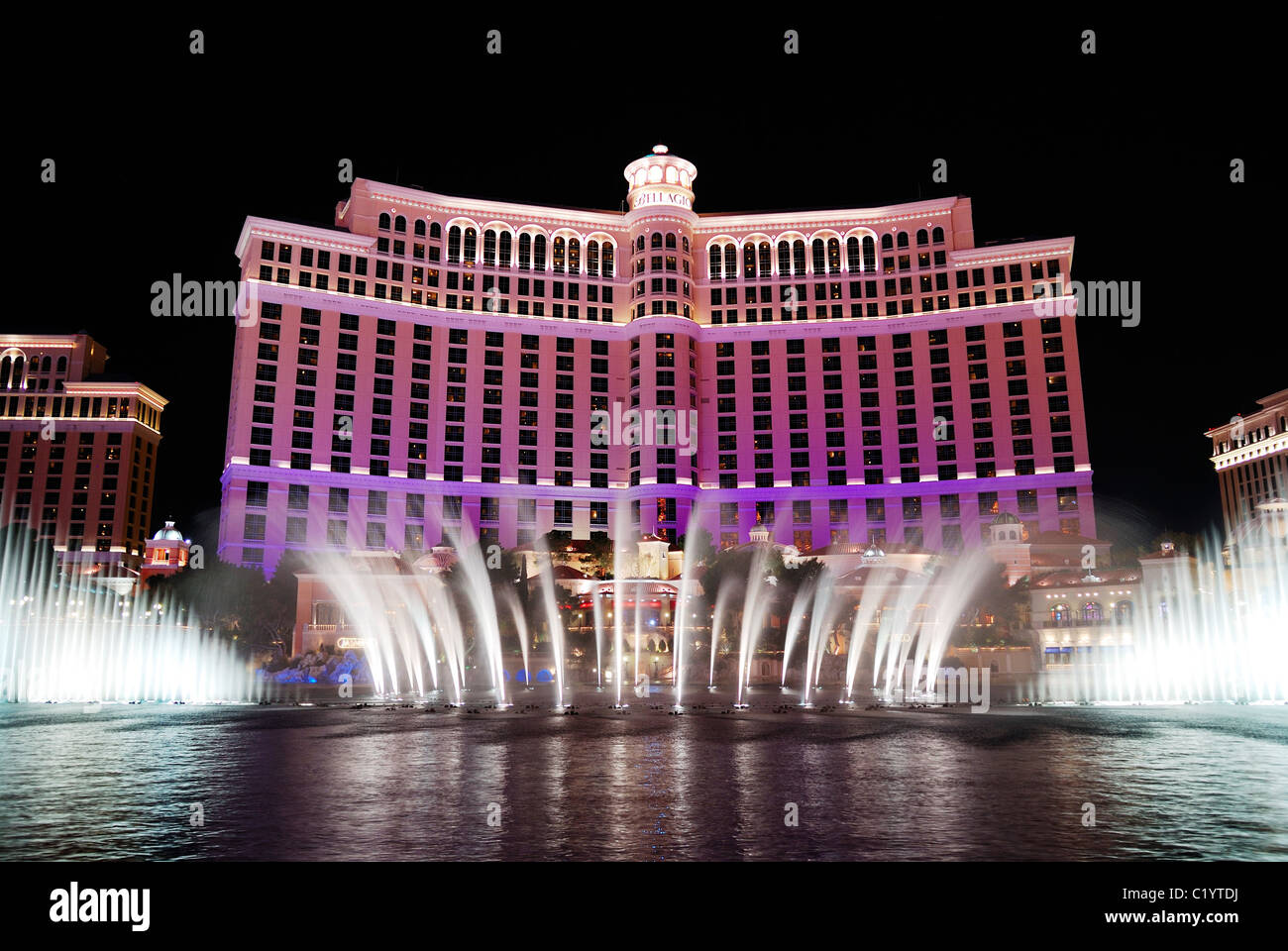 Las Vegas Bellagio Hotel Casino, featured with its world famous