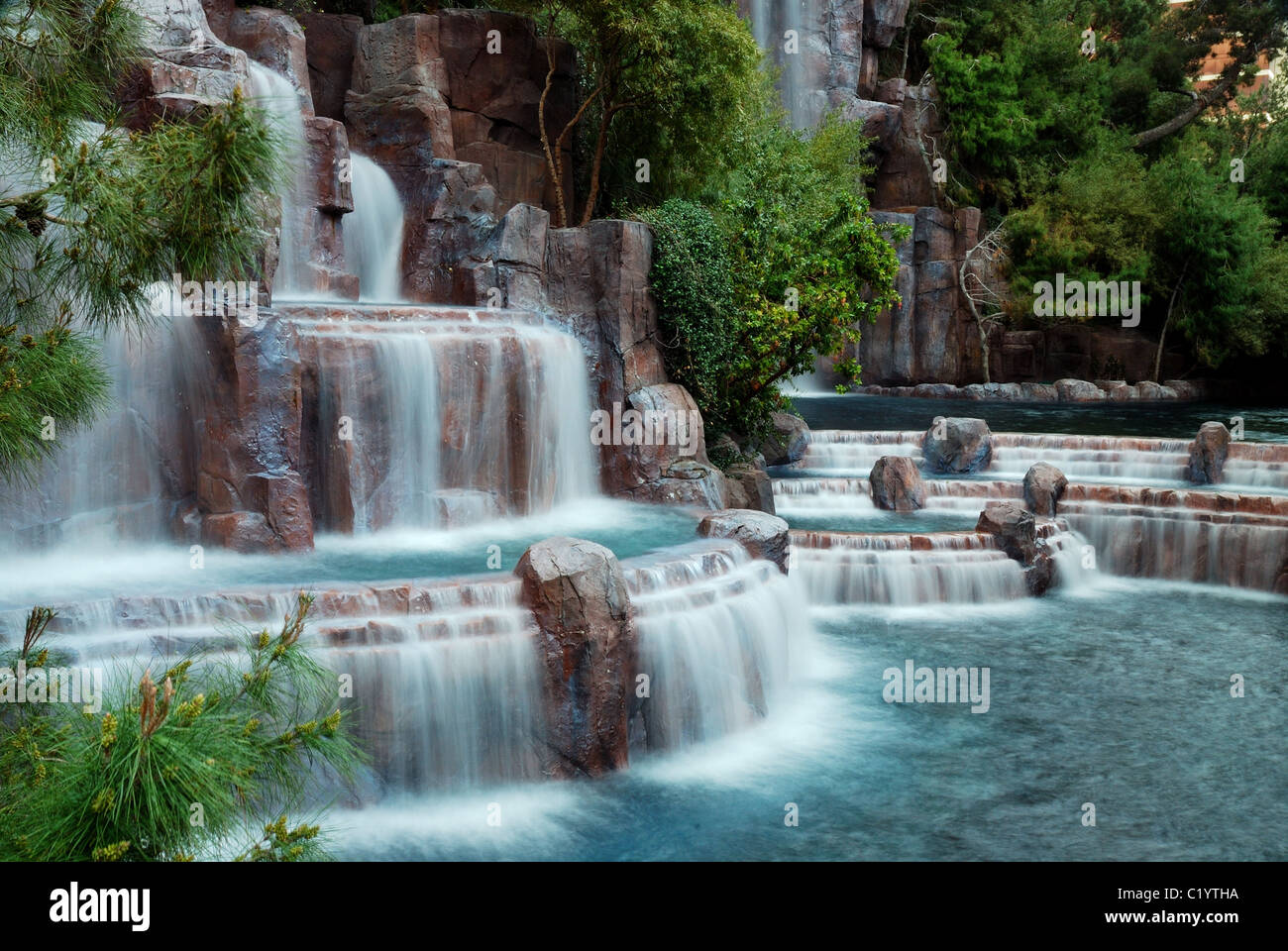Waterfall wynn hotel casino las hi-res stock photography and images - Alamy