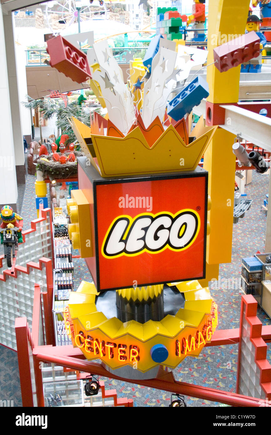 Lego imagination Center Mall of America  Bloomington Minnesota MN USA Stock Photo