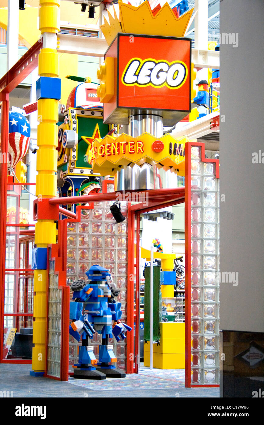 Entrance Lego imagination Center Mall of America Bloomington Minnesota MN  USA Stock Photo - Alamy