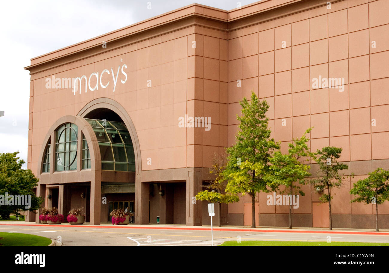 Macys department store upscale hi-res stock photography and images